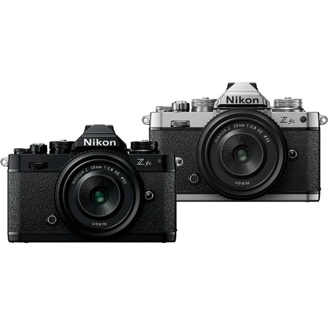【Nikon 尼康】ZFC KIT 附 Z 28mm F2.8 SE(公司貨 APS-C 無反微單眼相機 4K錄影 WIFI傳輸 翻轉螢幕)