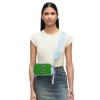 【MARC JACOBS】官方直送 MJ THE SNAPSHOT 奇異果綠拼色相機包