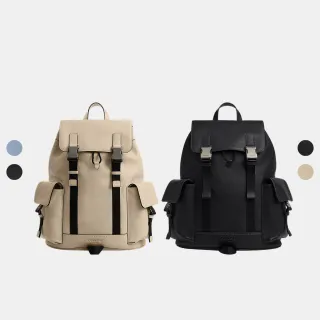 【COACH】蔻馳官方直營 經典 SIGNATURE CLARK後背包 雙肩包-2色任選(CCF90/CCF89)