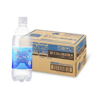 【IRIS】日本直送富士山強氣泡水500mlx2箱(共48入 官方直營)