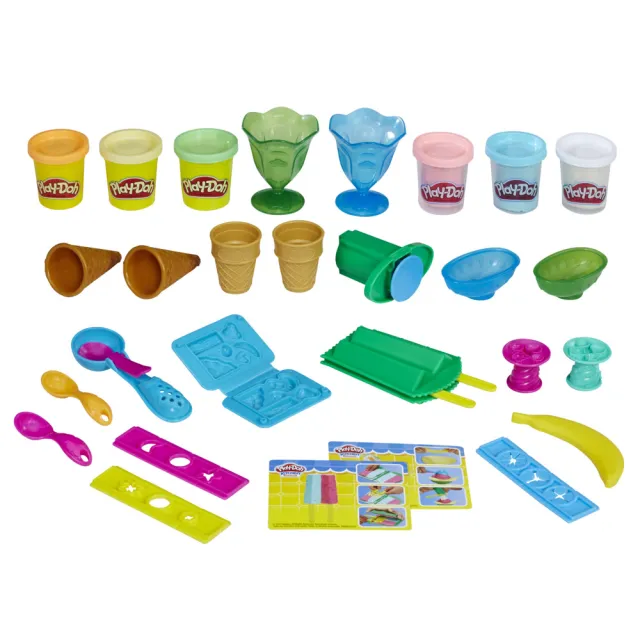 【PLAYDOH 培樂多】創意廚房系列(冰淇淋派對)