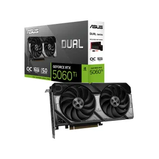 【ASUS 華碩】Dual GeForce RTX™ 5060 Ti 16GB GDDR7 OC 超頻版 顯示卡