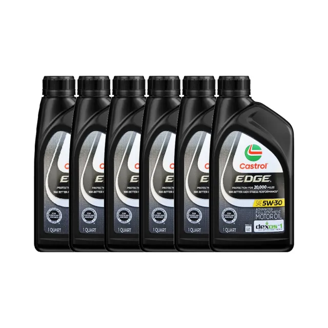 【CASTROL 嘉實多】Edge 5W30 全合成機油 946ml(整箱6入)