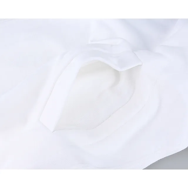 【Comme Des Garcons CDG】Comme Des Garcons 川久保玲 英文標籤LOGO雙層紅心純棉長袖連帽外套(女款/白)