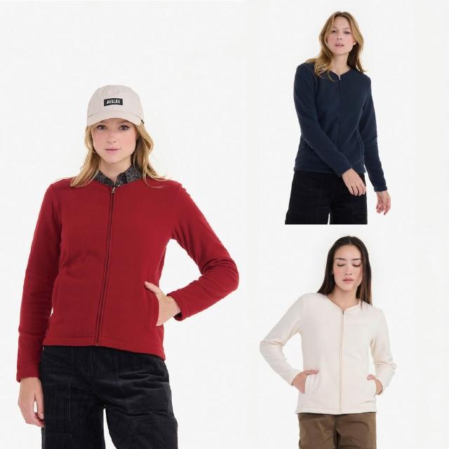 【AIGLE】女 短刷毛保暖外套｜AG-FAZ76(女外套 保暖外套 刷毛衣)