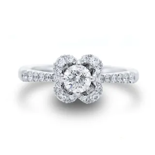 【Vividventure 亞帝芬奇】GIA 30分 DVS2 3VG 八心八箭 無螢光 天然鑽石 真鑽 戒指 精彩時刻(14K金台)