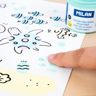 【MILAN】無毒手指膏馬卡龍6色組_40ml