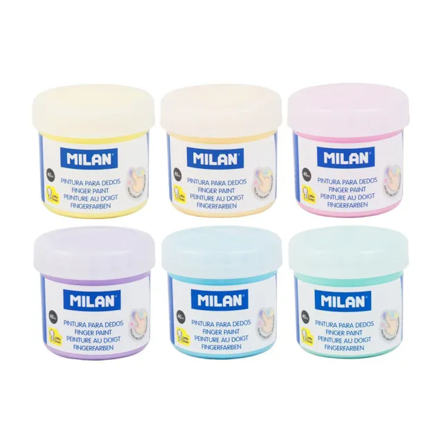 【MILAN】無毒手指膏馬卡龍6色組_40ml