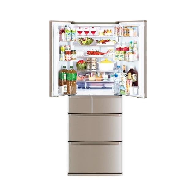 【MITSUBISHI 三菱電機】525L一級能效日製變頻對開六門冰箱(MR-JX53C-N-C2)
