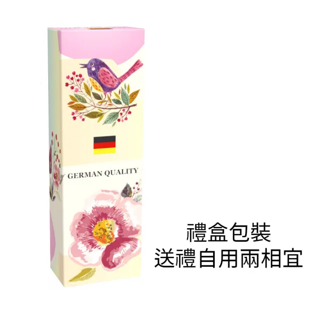 【FALLER 芙樂】山羊溫和寶寶嬰兒用髮梳加齒梳(按摩梳/梳頭按摩美容/雙11)
