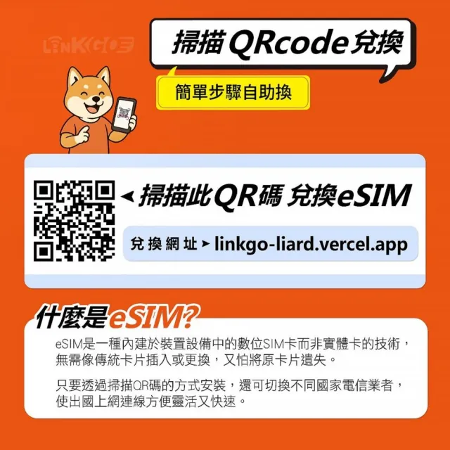 【LINKGO】白鑽卡 菲律賓 eSIM卡  4天上網卡 無限流量吃到飽 高速流量(菲律賓網卡 宿霧 巴拉望 馬尼拉)