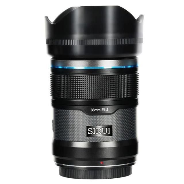 【Sirui】思銳 33mm F1.2 狙擊系列 APS-C 自動對焦 大光圈 鏡頭(33 F1.2 立福公司貨 碳纖黑)