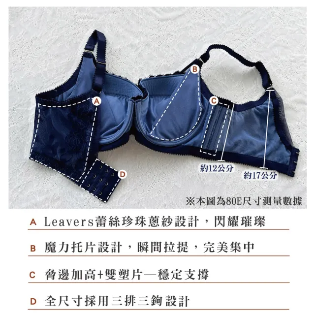 【Swear 思薇爾】星燦女爵系列C-F罩背心型蕾絲集中包覆女內衣(岩石棕)