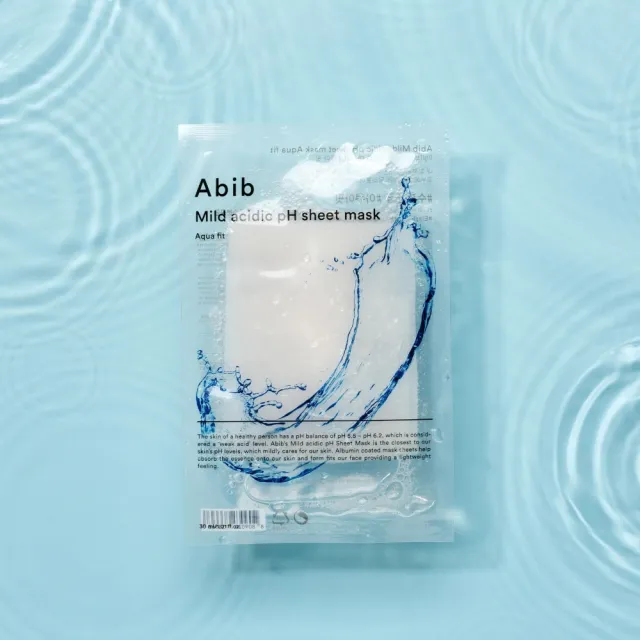 【Abib 阿彼芙】pH弱酸性面膜系列 10片/盒(復活草、水庫、蜂蜜、魚腥草、穀胱甘肽)