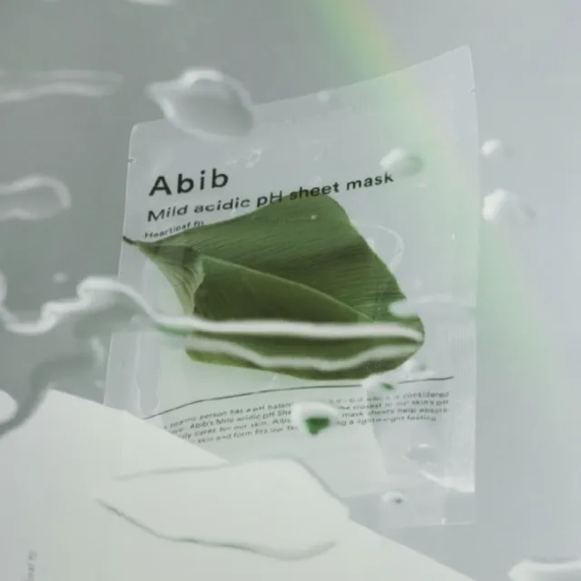 【Abib 阿彼芙】pH弱酸性面膜系列 10片/盒(復活草、水庫、蜂蜜、魚腥草、穀胱甘肽)