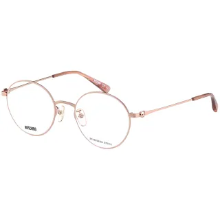 【MOSCHINO】小熊 光學眼鏡 MOS565F(玫瑰金色)