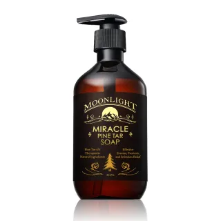 【Moonlight 莯光】奇蹟松焦油淨化洗髮精 365mL(140年經典 獨門松焦油)