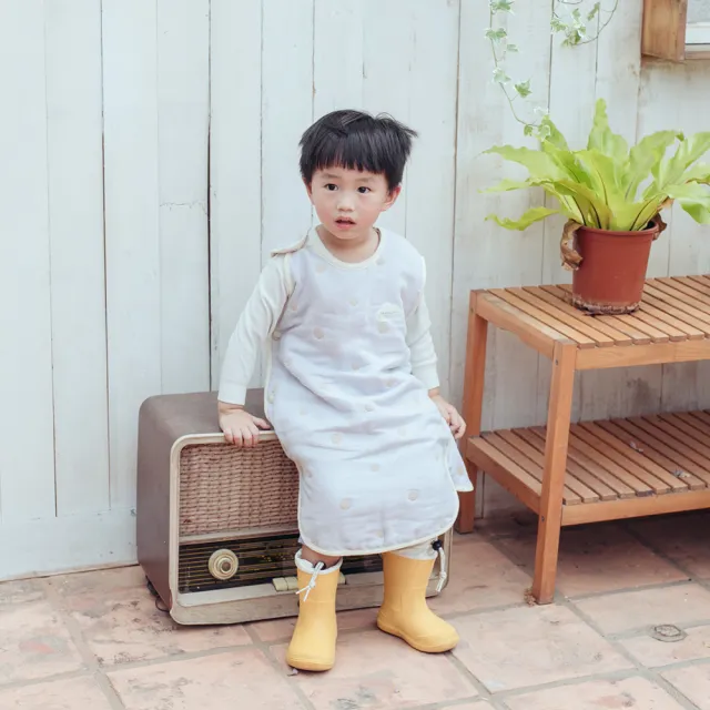 【MARURU】禮盒組 日本五層紗防踢背心 嬰兒藍(彌月禮盒 新生兒禮盒 出生送禮 新生兒送禮)