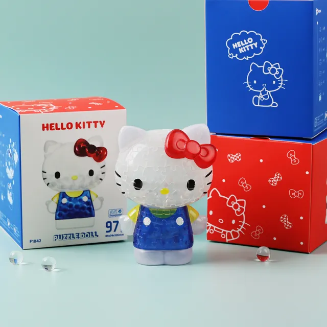 【Pintoo】經典Hello Kitty - 公仔拼圖97片