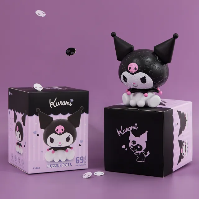 【Pintoo】立體公仔拼圖 - 三麗鷗 - 酷洛米(玩具/交換禮物/聖誕禮物)
