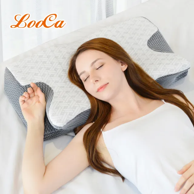 【LooCa】健康鍺+石墨烯超導帝王枕2入(白金升級版★)