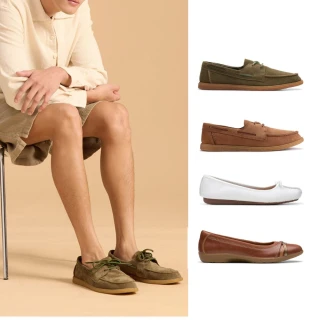 【Clarks】雙11 暢銷男鞋 女鞋 休閒鞋/樂福鞋/帆船鞋/平底鞋/娃娃鞋(雙11網路獨家限定)