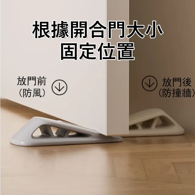 【Sager】M3防滑矽膠門塞 安全靜音防撞門擋 阻門器 防風固定門塞 門卡 可收納門阻