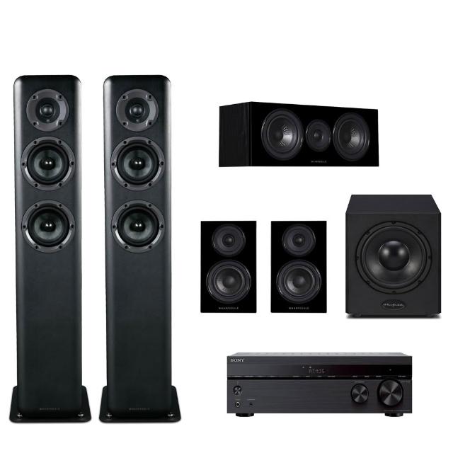 【Wharfedale】家庭劇院組合(D330+Diamond 12.C+12.0+WH-D10+SONY STR-DH790)