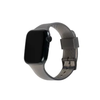 【UAG】（U）Apple Watch 38/40/41/42（S10/11）時尚亮透錶帶-透黑(手錶帶)