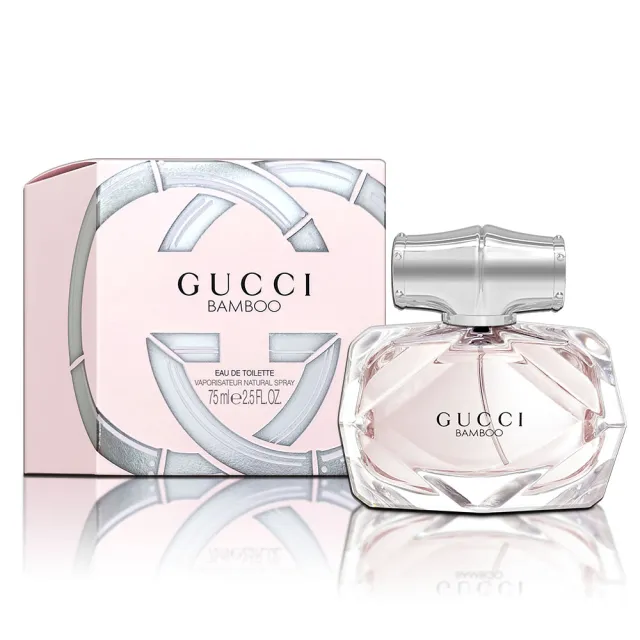 【GUCCI 古馳】竹棻女性淡香水 75ML(專櫃公司貨)