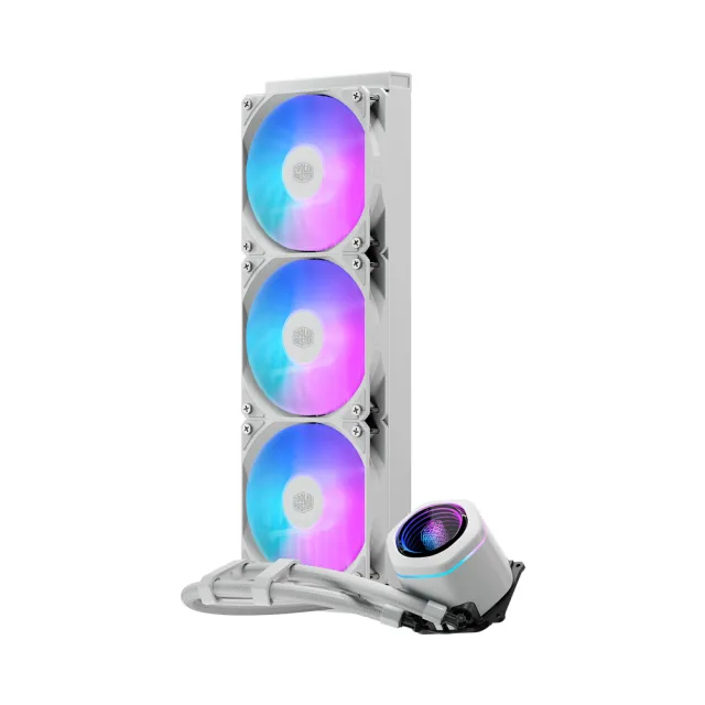 【Cooler Master 酷碼】ML 360 Core Nex ARGB 白色版 水冷散熱器
