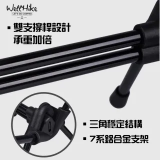 【WELLHIKE 玩客】wellhike SWS月亮椅(野跡椅 露營椅 折疊椅 太空椅 摺疊椅 戰術椅 戶外椅 導演椅)