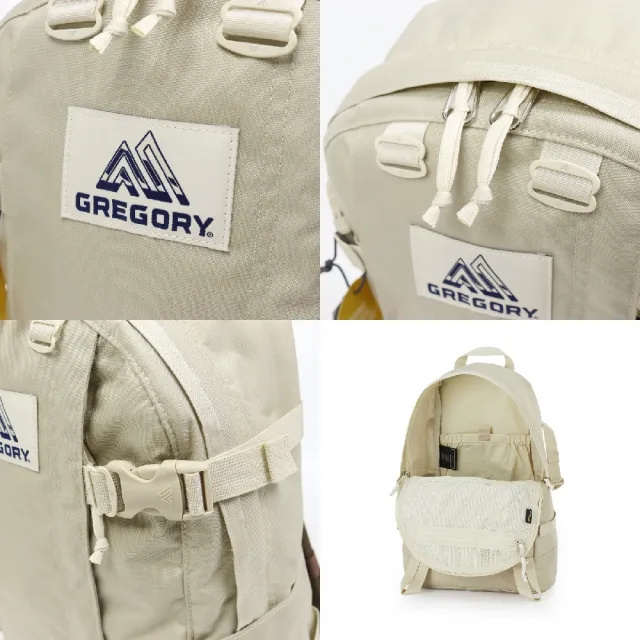 【Gregory】後背包 22L All Day V2.1 卡其 米色 筆電包 水瓶側袋 書包 抗撕裂(131365A591)