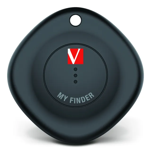 【Verbatim 威寶】MyFinder Tracker 藍牙追蹤器 2入裝 黑白組(MyFinder 藍牙防丟器 追蹤器 Tracker)