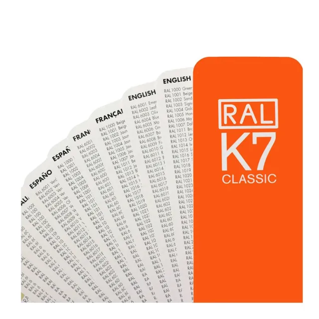 德國 RAL 勞爾 2024年版本 經典 K系列 色卡 RAL Classic Color /本 K7(工業建築設計塗料通用)