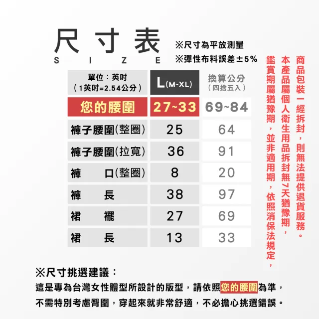 【5B2F 五餅二魚】雙層蛋糕裙襬長褲(多種機能 X 顯瘦版型)
