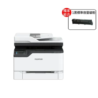 【FUJIFILM 富士軟片】搭1黑標準容量碳粉★ApeosPort C2410SD A4彩色多功能傳真事務複合機