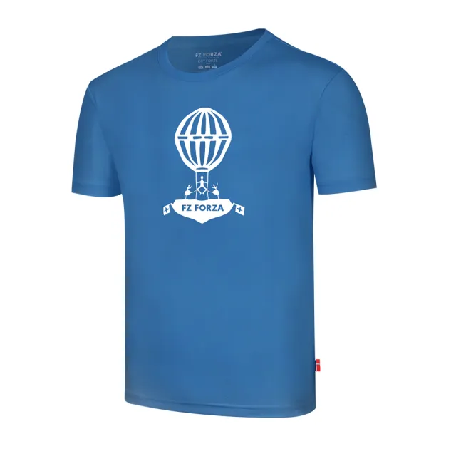 【FZ FORZA】安徒生博物館聯名T-Shirt(FZ_T-501HCA F/L 波斯藍/象牙白)