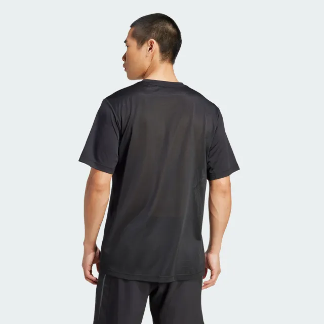 【adidas 愛迪達】愛迪達 Tech App Gf Tee 男 T恤 運動上衣 休閒短袖 吸濕排汗 黑 亞版(JZ8488)