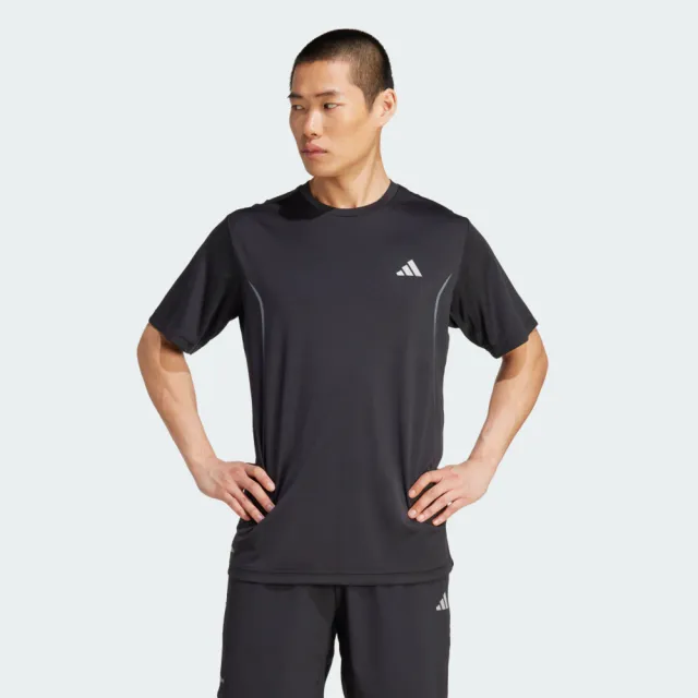 【adidas 愛迪達】愛迪達 Tech App Gf Tee 男 T恤 運動上衣 休閒短袖 吸濕排汗 黑 亞版(JZ8488)