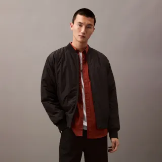 【CALVIN KLEIN】官方旗艦館CK 三合一中長款外套_黑色
