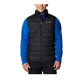 【Columbia 哥倫比亞】男款-保暖防潑羽絨背心-Delta Ridge™-黑色(UWE42530BK/JF)