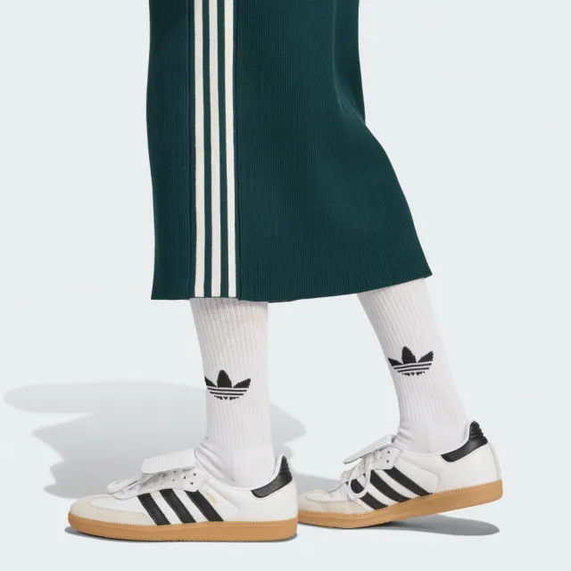 【adidas 愛迪達】ADICOLOR 針織長裙 女 - Originals JW2662
