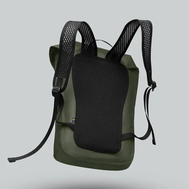 【GASTON LUGA】Lightweight DuoSeal Flap Backpack 14吋後背包(包包 男包 包袋 收納 筆電)