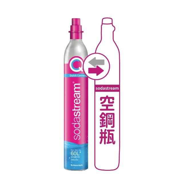 【Sodastream】CO2交換快扣鋼瓶425g(您須有1支空鋼瓶 僅適用快扣機種)
