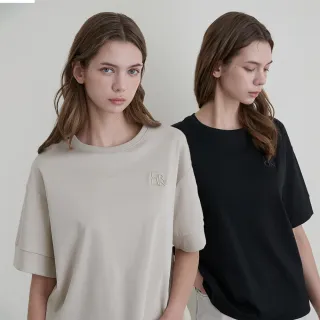 【GIORDANO 佐丹奴】女裝圓領短袖上衣 Liquid Touch系列(多色任選)