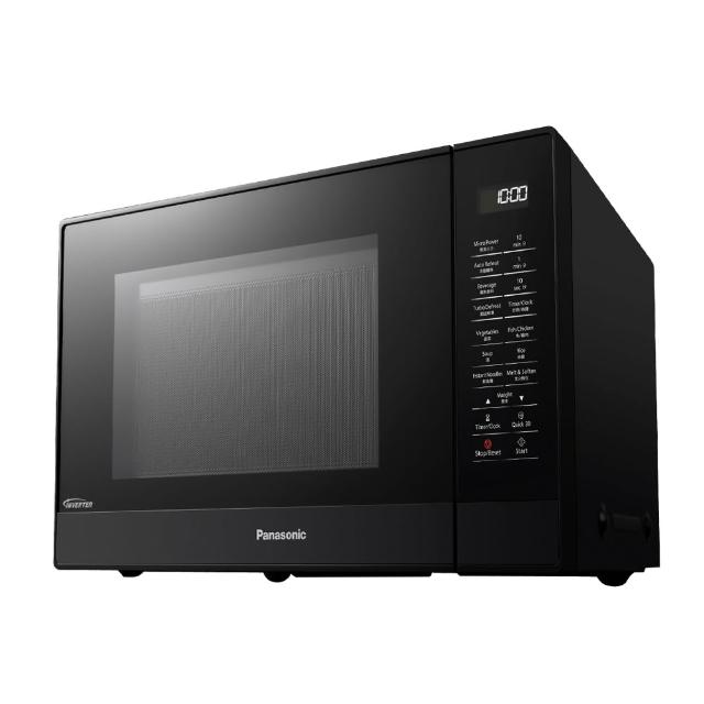  Panasonic國際牌 NN-ST65J 微波爐，容量34公升適閤家庭使用，1000W強力加熱，內建解凍功能與行程設定，黑色系設計優雅，外部尺寸高31x寬52.5x深40.1cm，重量11.5kg，110V/60Hz操作，中國製造，享1年保固，配件含說明書與保證卡，BSMI許可R31417，高效能廚房必備神器，提升烹飪便利性。 