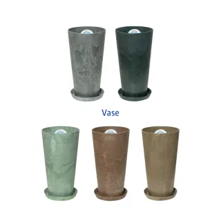 【Artstone】花筒盆組合系列/不含水盤(D14cm H26cm)