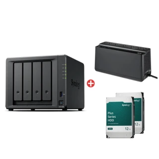 【Synology 群暉科技】UPS組搭12TBx2★DS925+ 4bay NAS 網路儲存伺服器