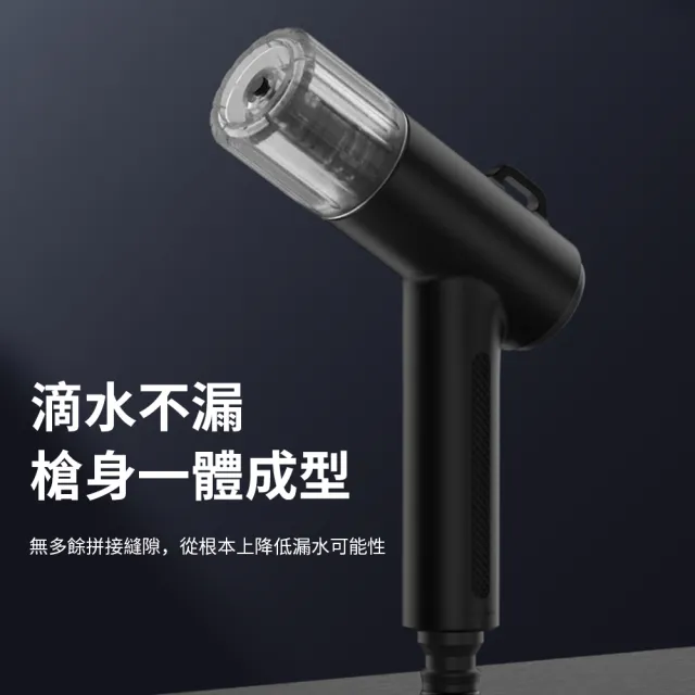 【YOLU】雙泵高壓洗車水槍 強力手持高壓噴水槍 花園藝澆花增壓噴槍 萬用可伸縮15米防爆水管 車用清洗噴頭